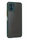 BFS Vivo Y15S Kılıf Montreal Silikon Kapak - Yeşil