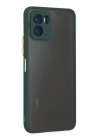 BFS  Vivo Y15S Kılıf Montreal Silikon Kapak - Yeşil