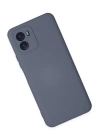 BFS  Vivo Y15S Kılıf Nano içi Kadife Silikon - Gri
