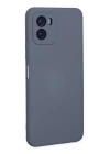 BFS  Vivo Y15S Kılıf Nano içi Kadife Silikon - Gri