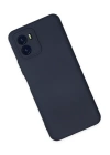 BFS  Vivo Y15S Kılıf Nano içi Kadife Silikon - Lacivert