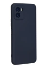 BFS  Vivo Y15S Kılıf Nano içi Kadife Silikon - Lacivert