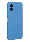 BFS  Vivo Y15S Kılıf Nano içi Kadife Silikon - Mavi