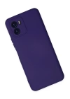 BFS  Vivo Y15S Kılıf Nano içi Kadife Silikon - Mor