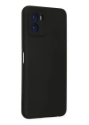 BFS  Vivo Y15S Kılıf Nano içi Kadife Silikon - Siyah