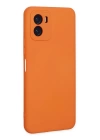 BFS  Vivo Y15S Kılıf Nano içi Kadife Silikon - Turuncu