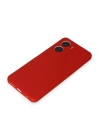 BFS  Vivo Y16 Kılıf First Silikon - Kırmızı