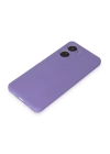 BFS  Vivo Y16 Kılıf First Silikon - Lila
