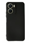 BFS  Vivo Y16 Kılıf First Silikon - Siyah
