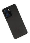 BFS  Vivo Y16 Kılıf Loop Deri Silikon - Siyah