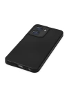 BFS  Vivo Y16 Kılıf Loop Deri Silikon - Siyah
