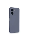 BFS  Vivo Y16 Kılıf Nano içi Kadife Silikon - Gri