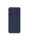 BFS  Vivo Y16 Kılıf Nano içi Kadife Silikon - Lacivert