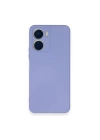 BFS  Vivo Y16 Kılıf Nano içi Kadife Silikon - Lila