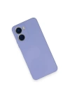 BFS  Vivo Y16 Kılıf Nano içi Kadife Silikon - Lila