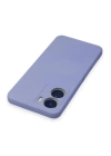 BFS  Vivo Y16 Kılıf Nano içi Kadife Silikon - Lila