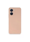 BFS  Vivo Y16 Kılıf Nano içi Kadife Silikon - Pudra
