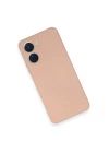 BFS  Vivo Y16 Kılıf Nano içi Kadife Silikon - Pudra