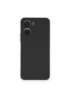 BFS  Vivo Y16 Kılıf Nano içi Kadife Silikon - Siyah