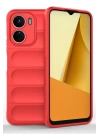 BFS  Vivo Y16 Kılıf Optimum Silikon - Kırmızı