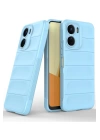 BFS  Vivo Y16 Kılıf Optimum Silikon - Sky Blue