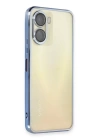 BFS  Vivo Y16 Kılıf Razer Lensli Silikon - Açık Mavi