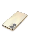 BFS  Vivo Y16 Kılıf Razer Lensli Silikon - Gold