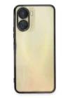 BFS  Vivo Y16 Kılıf Razer Lensli Silikon - Siyah