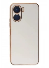 BFS  Vivo Y16 Kılıf Volet Silikon - Beyaz