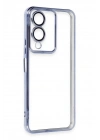 BFS Vivo Y17S Kılıf Lensli Silikon - Açık Mavi