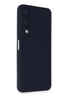 BFS  Vivo Y17S Kılıf Nano içi Kadife Silikon - Lacivert