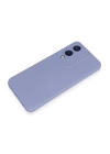 BFS  Vivo Y17S Kılıf Nano içi Kadife Silikon - Lila