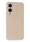 BFS  Vivo Y17S Kılıf Nano içi Kadife Silikon - Pudra