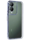BFS  Vivo Y17S Kılıf Razer Lensli Silikon - Açık Mavi
