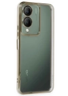 BFS  Vivo Y17S Kılıf Razer Lensli Silikon - Gold
