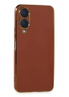 BFS Vivo Y17S Kılıf Volet Silikon - Kırmızı