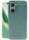 BFS  Vivo Y18 Kılıf Auto Focus Kapak - Koyu Yeşil