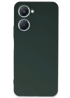 BFS  Vivo Y18 Kılıf First Silikon - Koyu Yeşil