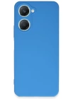 BFS  Vivo Y18 Kılıf First Silikon - Mavi