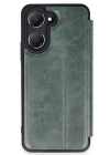BFS  Vivo Y18 Kılıf Flip Cover - Koyu Yeşil