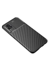 BFS  Vivo Y21S Kılıf Auto Focus Karbon Kapak - Siyah