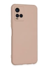 BFS  Vivo Y21S Kılıf Nano içi Kadife Silikon - Pudra