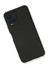 BFS  Vivo Y21S Kılıf Nano içi Kadife Silikon - Siyah