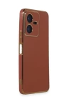 BFS  Vivo Y22 2022 Kılıf Volet Silikon - Kırmızı