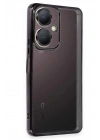 BFS Vivo Y27 Kılıf Lensli Silikon - Siyah