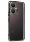 BFS Vivo Y27 Kılıf Lensli Silikon - Yeşil