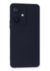 BFS  Vivo Y27 Kılıf Nano içi Kadife Silikon - Lacivert