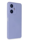 BFS  Vivo Y27 Kılıf Nano içi Kadife Silikon - Lila