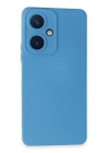 BFS  Vivo Y27 Kılıf Nano içi Kadife Silikon - Mavi