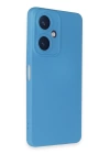 BFS  Vivo Y27 Kılıf Nano içi Kadife Silikon - Mavi